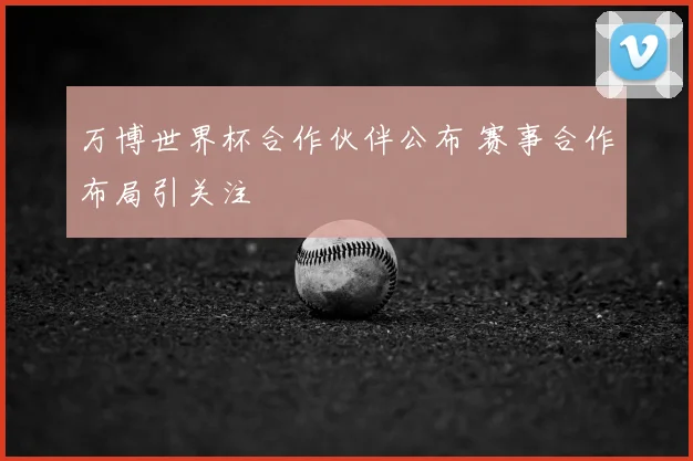 万博世界杯合作伙伴公布 赛事合作布局引关注